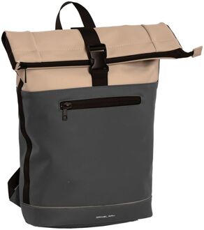 Daniel Ray Rockhampton Rolltop laptop laptop rugzak L dark grey-khaki Multicolor - H 42 x B 28 x D 12 cm