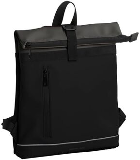 Daniel Ray Seattle Waterproof Rolltop Backpack black Zwart - H 40 x B 27 x D 9 cm