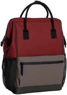 Daniel Ray Swan Hill laptop laptop rugzak bordeaux-taupe-green Multicolor - H 41 x B 27 x D 12 cm
