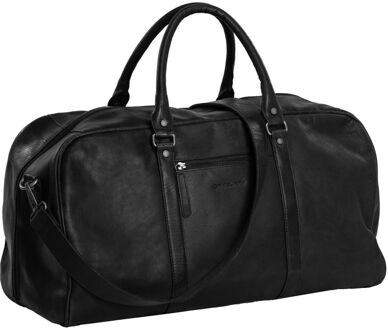 Daniel Ray Wilmington Duffle L black weekendtas Zwart - H 30 x B 53 x D 28 cm