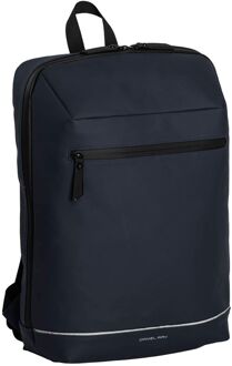 Daniel Ray Wollongong Waterproof Office laptop laptop rugzak XL marine Blauw - H 43 x B 28 x D 14 cm