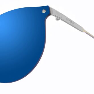 Daniela metalen zonnebril in ovale vorm voor dames - maat Donkerblauw