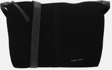 Daniele Donati crossbody tas black Zwart