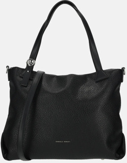 Daniele Donati handtas M black Zwart