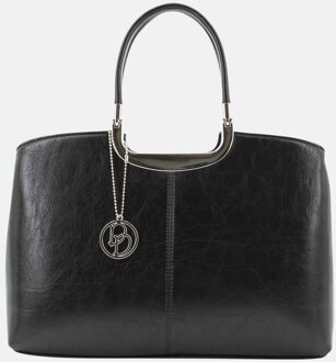 Daniele Donati handtas M black Zwart