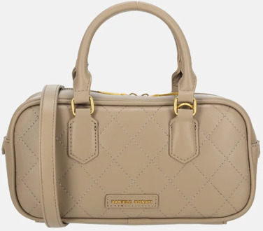 Daniele Donati handtas stiksels taupe