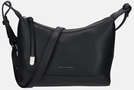 Daniele Donati schoudertas dark blue Blauw