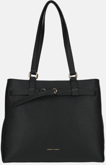 Daniele Donati shopper black Zwart