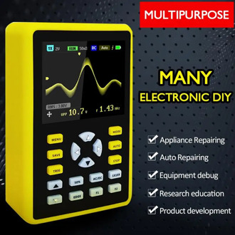 DANIU ADS5012H Digital Screen Digital Oscilloscope 500MS/s Sampling Rate 100MHz Analog Bandwidth Support Waveform Storage