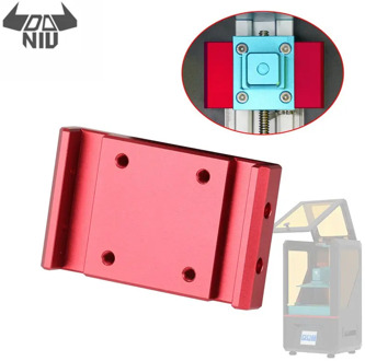 DANIU Upgraded Red Aluminum Linear Guide Slider Stable and Durable Accurate Hole for Anycubic DLP SLA UV Resin 3D Printer Part