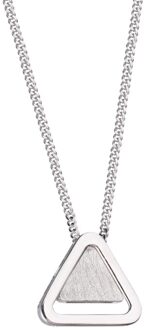 Dank U Voor Het Mijn Badass Stam Ketting Met Driehoeken Hanger Eenvoudige Hals Ketting Voor Meisjes Vrouwen BUTT666