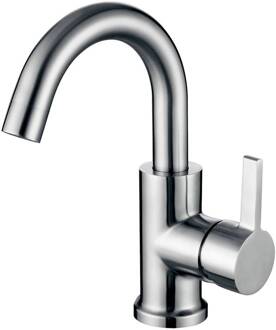 Danu RVS Wastafelmengkraan Draaibare Uitloop Aqua Splash