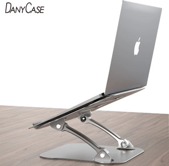 DANYCASE Laptop Holder for MacBook Air Pro Notebook Foldable Aluminium Alloy Laptop Stand Bracket Laptop Holder for PC Notebook