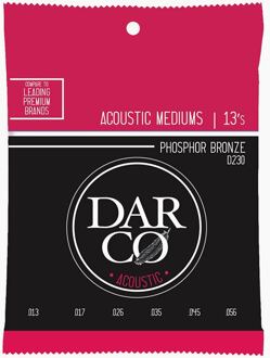 Darco D230 string set acoustic phosphor bronze, medium 013