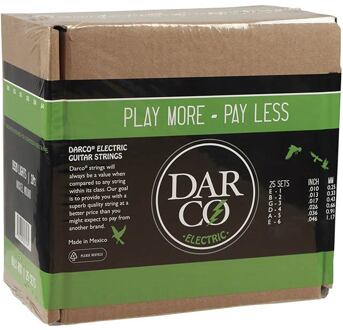 Darco D920/BULK BULK - 25 string sets electric, nickel wound, light, 010-013-017-026-036-046