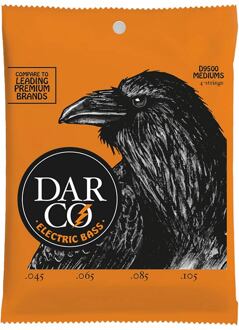 Darco D9500 string set electric bass, nickel wound, medium, 045-065-085-105