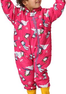 Dare 2b Bambino II Sneeuwpak Junior roze - wit - blauw - 62/68