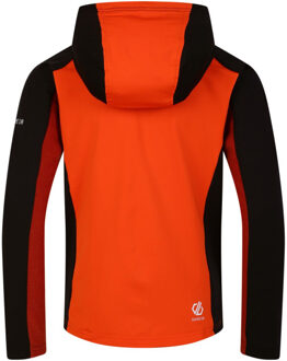 Dare 2b Childrens/kids thriving core stretch hooded midlayer Oranje - 116