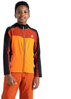 Dare 2b Childrens/kids thriving core stretch hooded midlayer Oranje - 128