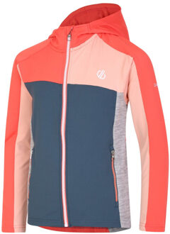 Dare 2b Childrens/kids thriving core stretch hooded midlayer Roze - 116