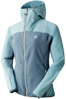 Dare 2b Dames ardently kleurblok soft shell jas Grijs - 46