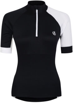 Dare 2b Dames compassion iii jersey fietstrui Zwart - 40