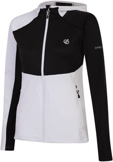 Dare 2b Dames convey ii hooded core stretch midlayer Wit