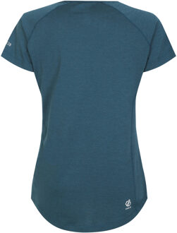 Dare 2b Dames/dames Corral T-shirt (Maanlicht Denim Marl) - maat EU 44 / UK 16 Navy/blauw