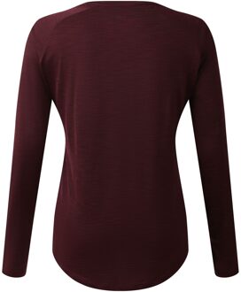 Dare 2b Dames/dames Discern T-shirt met lange mouwen (Afb.) Rood - EU 42 / UK 14