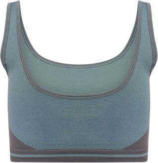 Dare 2b Dames/Dames Don´t Sweat It Gerecycleerd Bikinitopje (Blauwsteen/Orion Grijs) - maat