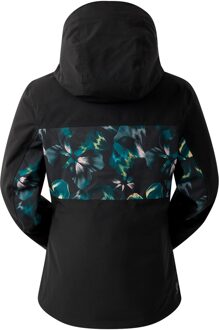 Dare 2b Dames/Dames Iced Waterdichte Ski jas (Zwart/Elektrisch) - EU 44 / UK 16