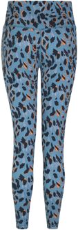 Dare 2b Dames/Dames Influential Gerecyclede Legging met Luipaardprint (Niagara Blauw) - EU 44 / UK 16