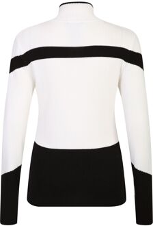 Dare 2b Dames/Dames Rocker Zip Sweater Top (Zwart/Wit) - maat