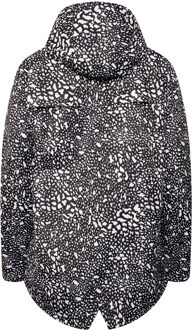 Dare 2b Dames/dames The Laura Whitmore Edit - Afwijking II Gestippeld Waterdicht Jasje (Zwart/Wit)