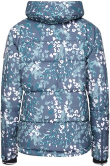 Dare 2b Dames/Dames Verdict Animal Print geïsoleerde Hooded Ski Jacket (Canton Groen) - maat