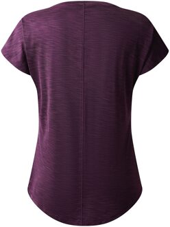 Dare 2b Dames/Dames Vigilant Actief T-Shirt (Diepe pruim) Paars - EU 52 / UK 24