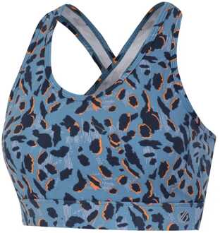 Dare 2b Dames-Dare 2b Swift II Sportbeha in Blauw Dieren