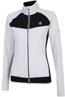 Dare 2b Dames elation ii core stretch gerecycleerde fleece Wit - 36