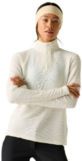 Dare 2b Dames glamourize iii quilted quarter zip midlayer - maat 46 Beige