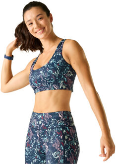 Dare 2b Dames influential gedrukte sportbeha Veelkleurig - L