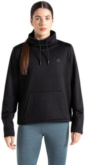 Dare 2b Dames lexan fleece hoodie - maat 46 Zwart