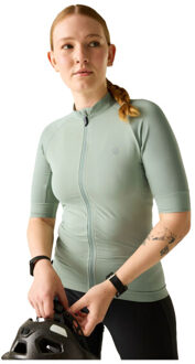 Dare 2b Dames lightning wielerjack met korte mouwen Groen - 44