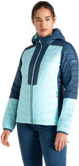 Dare 2b Dames lively gewatteerde jas - maat 38 Blauw