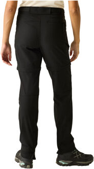 Dare 2b Dames Melodic Pro Afritsbroek (Zwart) - maat