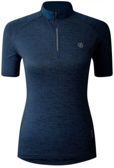 Dare 2b Dames pedal ii jersey - maat 46 Blauw