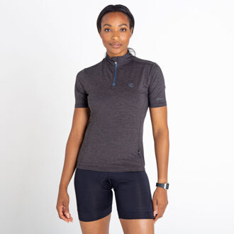 Dare 2b Dames pedal through it marl lichtgewicht jersey Zwart - 42