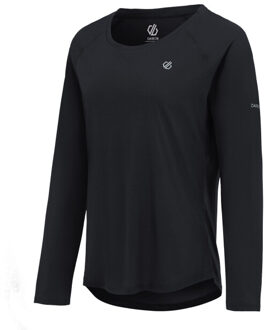 Dare 2b Dames serenity t-shirt met lange mouwen Zwart - 44