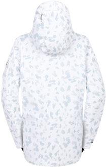 Dare 2b Dames slide out dash print overhead skijas - maat Wit