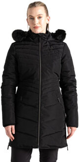 Dare 2b Dames striking iiii halflang gewatteerd jack Zwart - 36