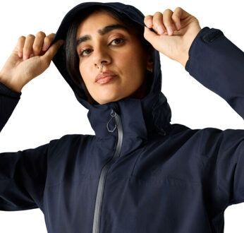 Dare 2b Dames switch up iii waterdichte jas Blauw - 40